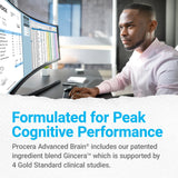 Procera Advanced Brain Ginkgo Biloba supplement in a lifestyle setting