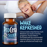 Procera Sleep Supplement capsules in a hand