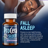 Procera Sleep Supplement ingredients list on the bottle