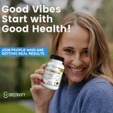 ProDentim Max Probiotic Capsules with fresh mint leaves