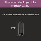 Proferrin Oral Heme Iron Supplement 10.5mg packaging
