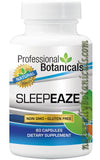 Professional Botanicals Sleep Eaze 60 vegetarian capsules front view