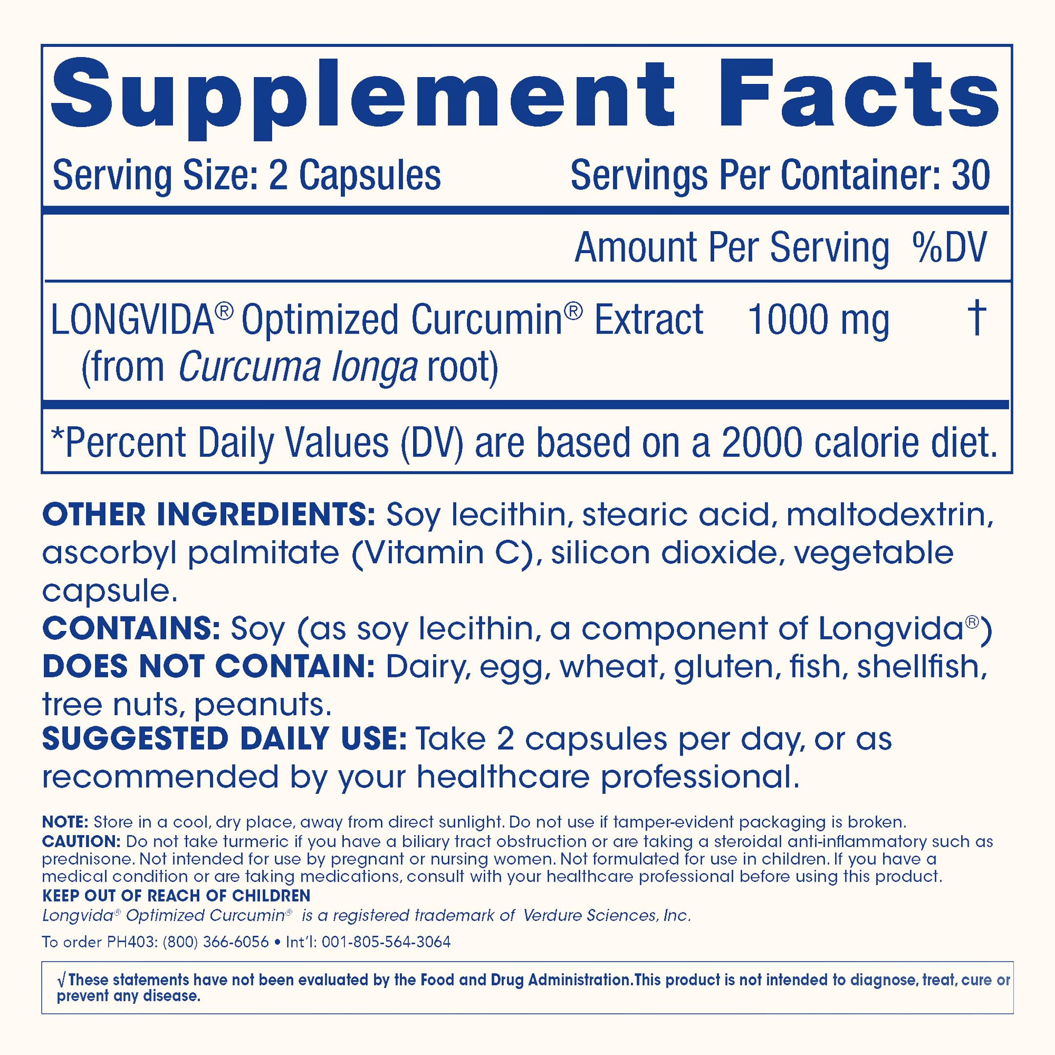 ProHealth Curcumin Supplement capsules in hand