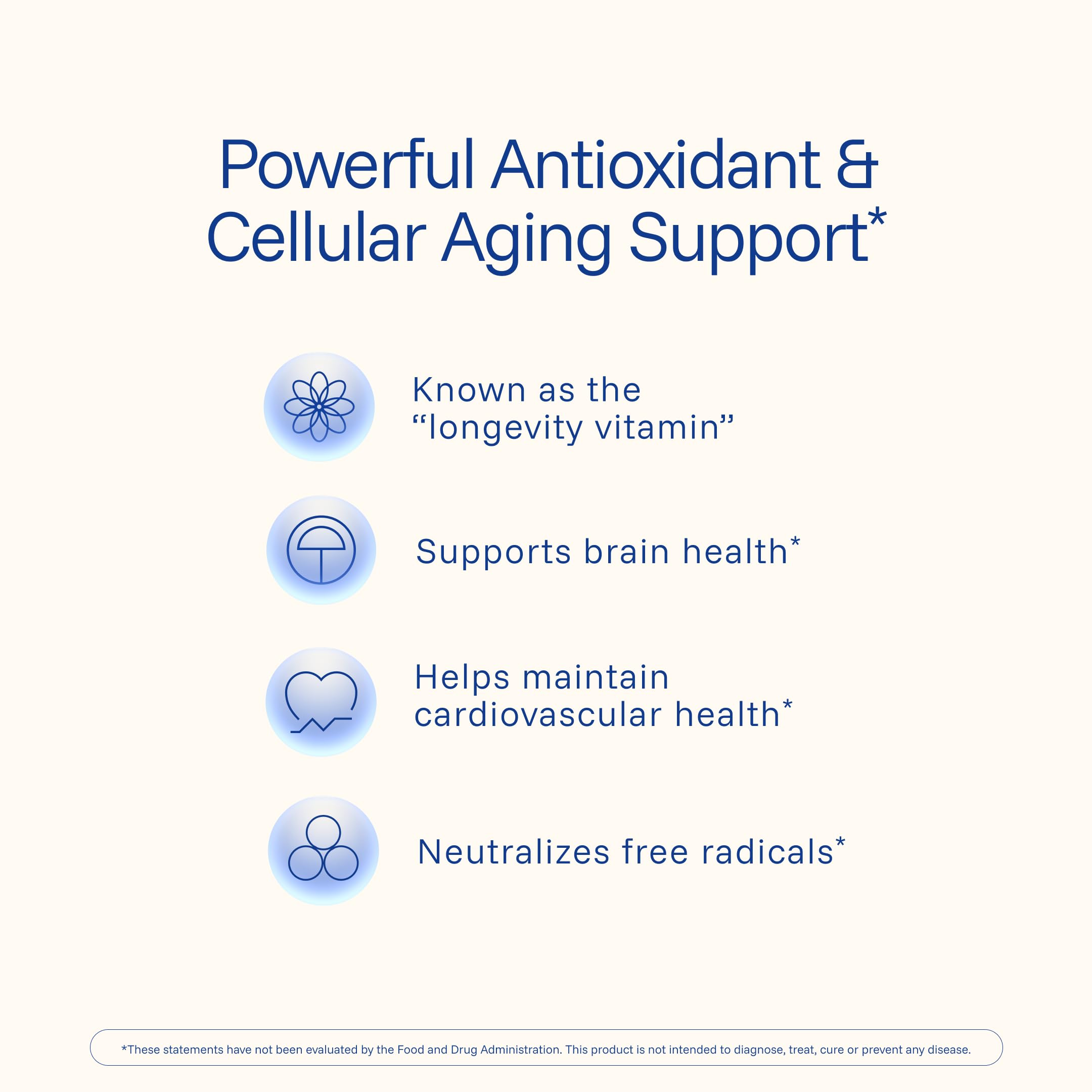 ProHealth Ergothioneine Capsules 25mg nutritional information