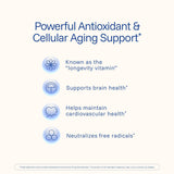 ProHealth Ergothioneine Capsules 25mg nutritional information