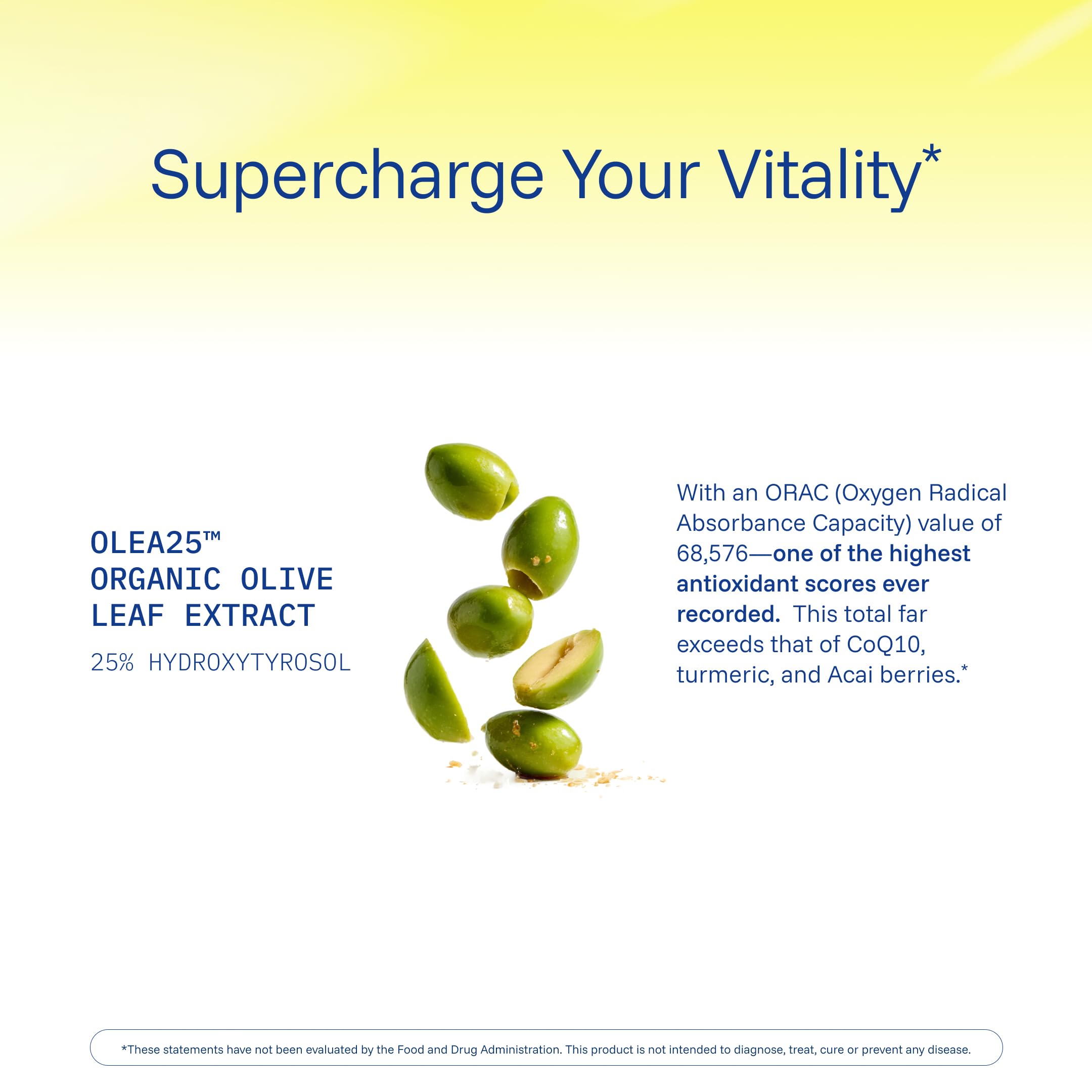 ProHealth Hydroxytyrosol Extreme Olive Leaf Supplement ingredients list