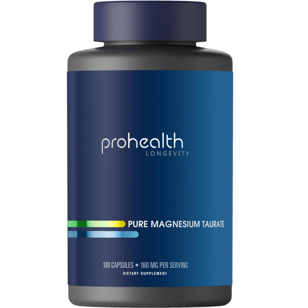 ProHealth Pure Magnesium Taurate 160mg 90 Capsules front view