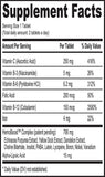 Prohemia Iron Supplement 60 Tablets with a glass of water