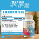 ProLab Organics InstaBum Capsules lifestyle scene on a table