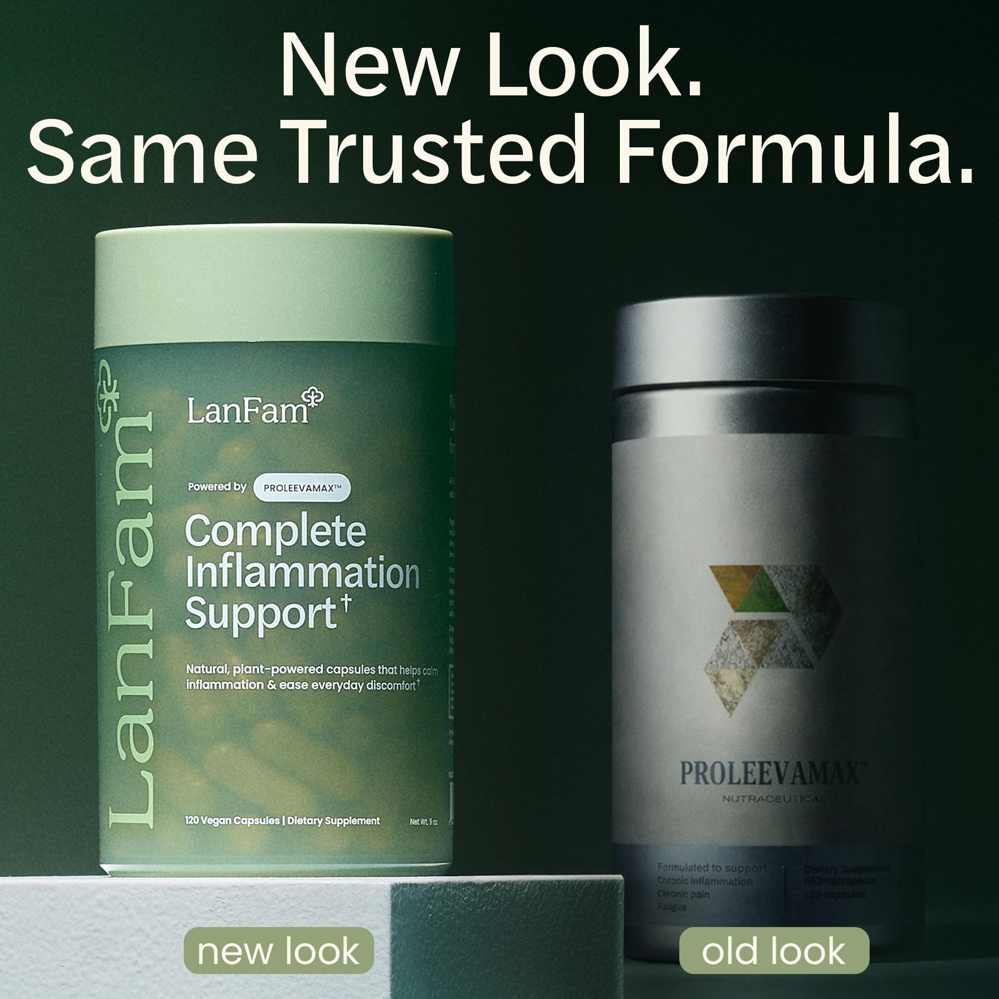 ProleevaMax Joint & Muscle Support Supplement bottle side view