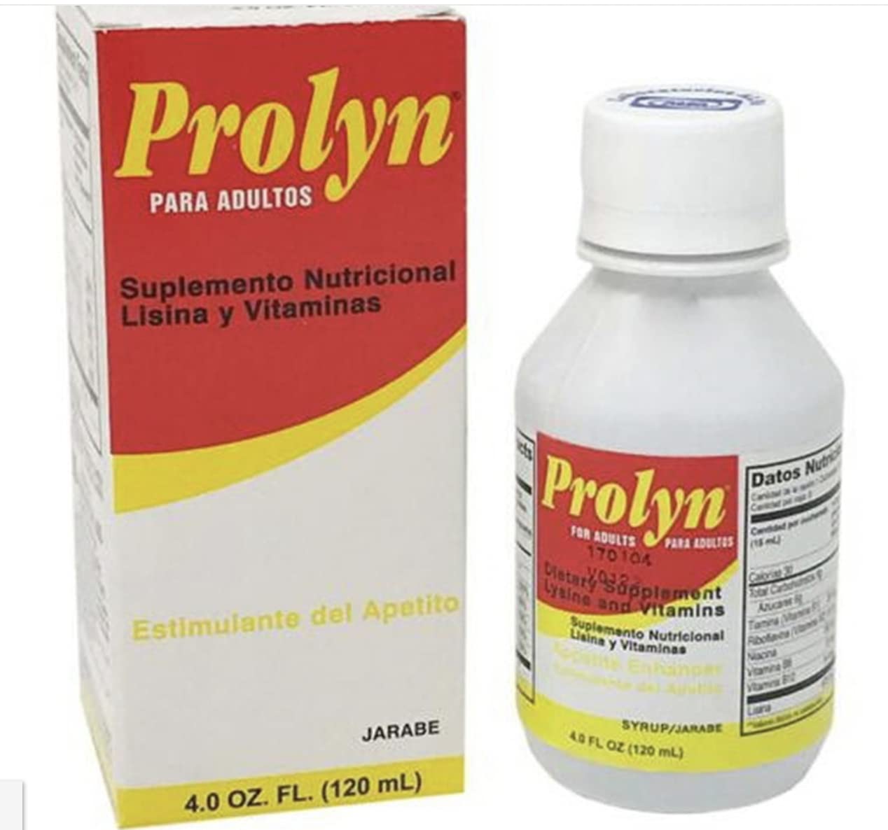 Prolyn Appetite Stimulant Syrup 181g jar front view