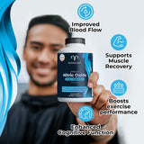 Promescent L-Arginine Nitric Oxide Supplement capsule close-up