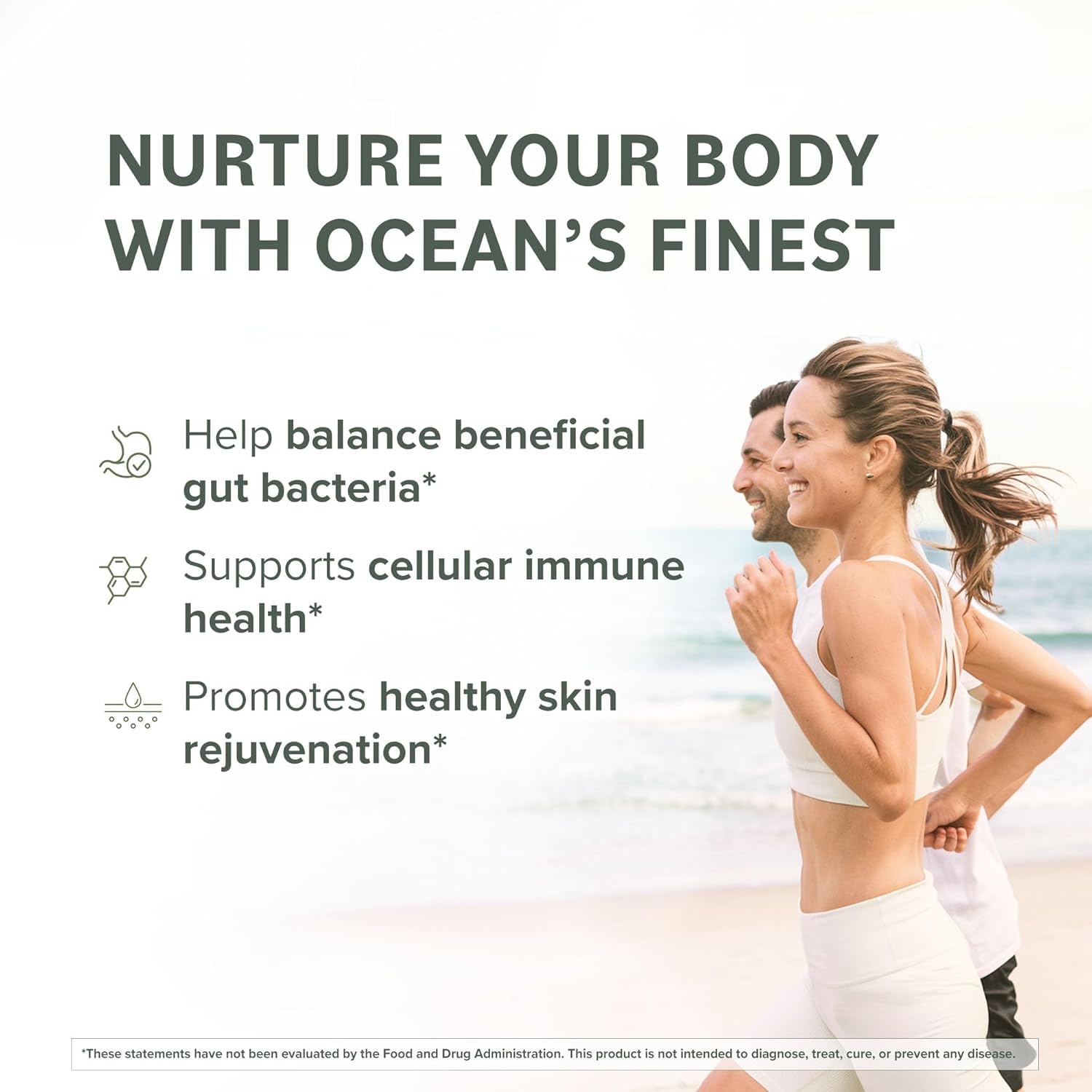 Prominent Nutrition Fucoidan Capsules 250mg side view