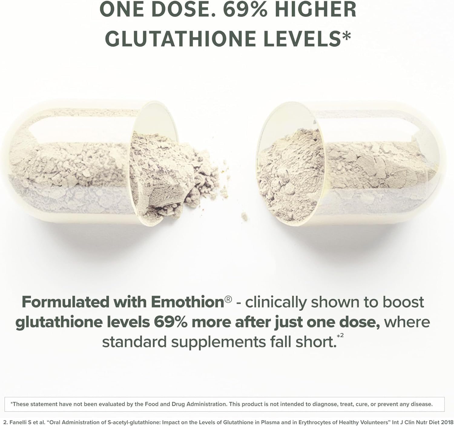 Prominent Nutrition S-Acetyl-L-Glutathione 100mg ingredients list