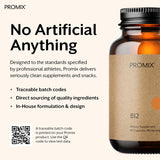 ProMix Nutrition B12 Supplement lifestyle shot on a kitchen counter
