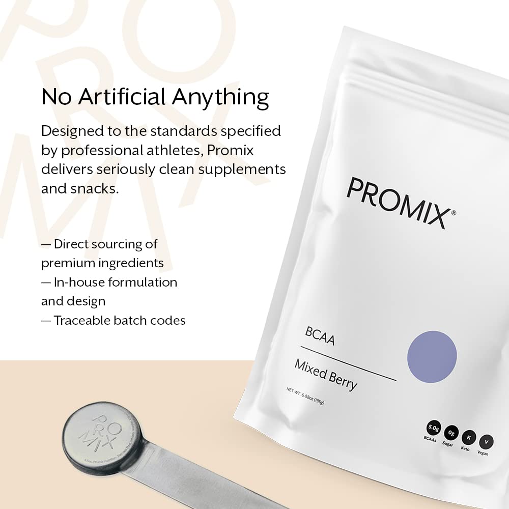 ProMix Nutrition BCAA Powder Mixed Berry ingredients list