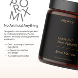 ProMix Nutrition Bone Marrow Capsules on wooden table