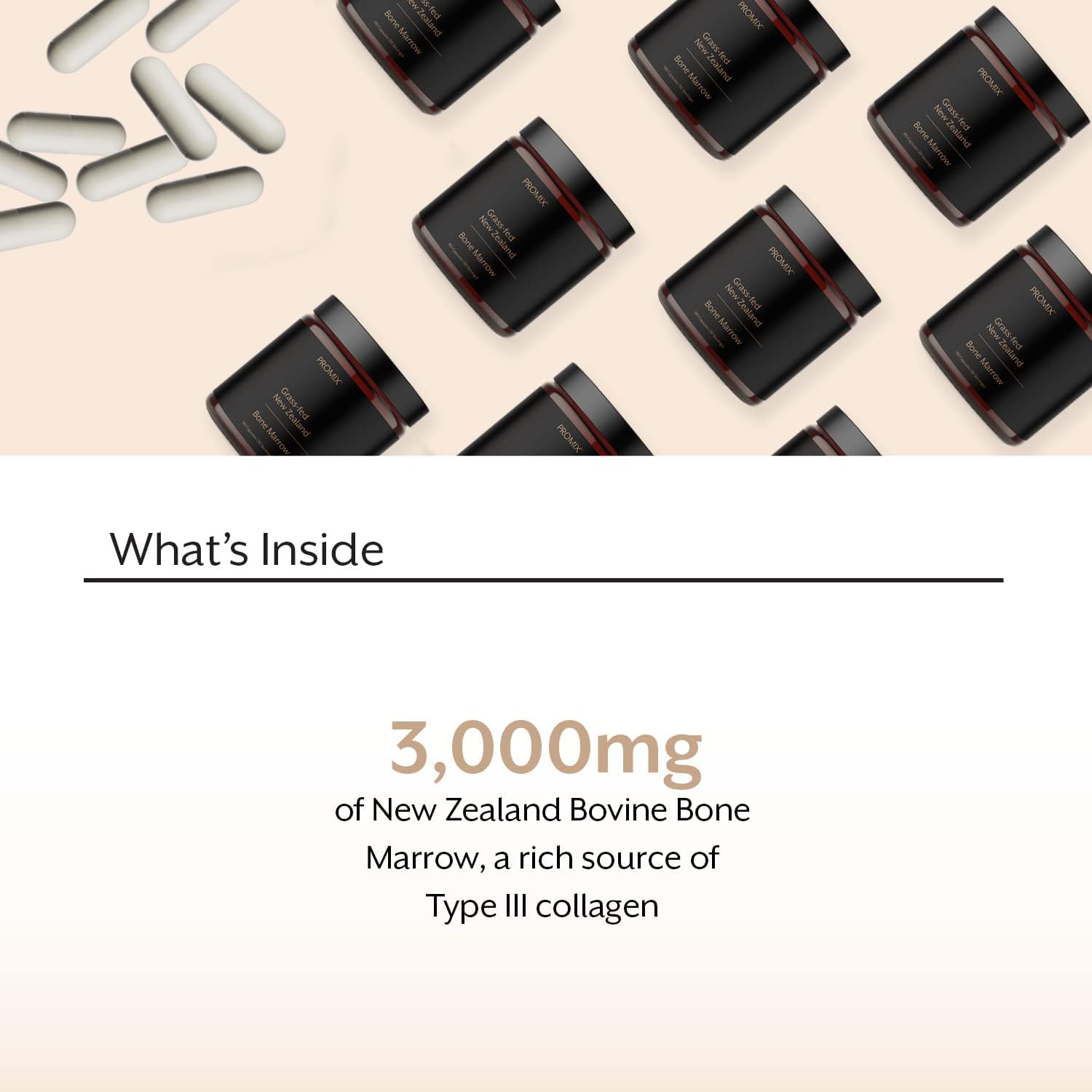 ProMix Nutrition Bone Marrow Capsules packaging