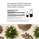 ProMix Nutrition Raw Liver Capsules with a measuring spoon for dosage