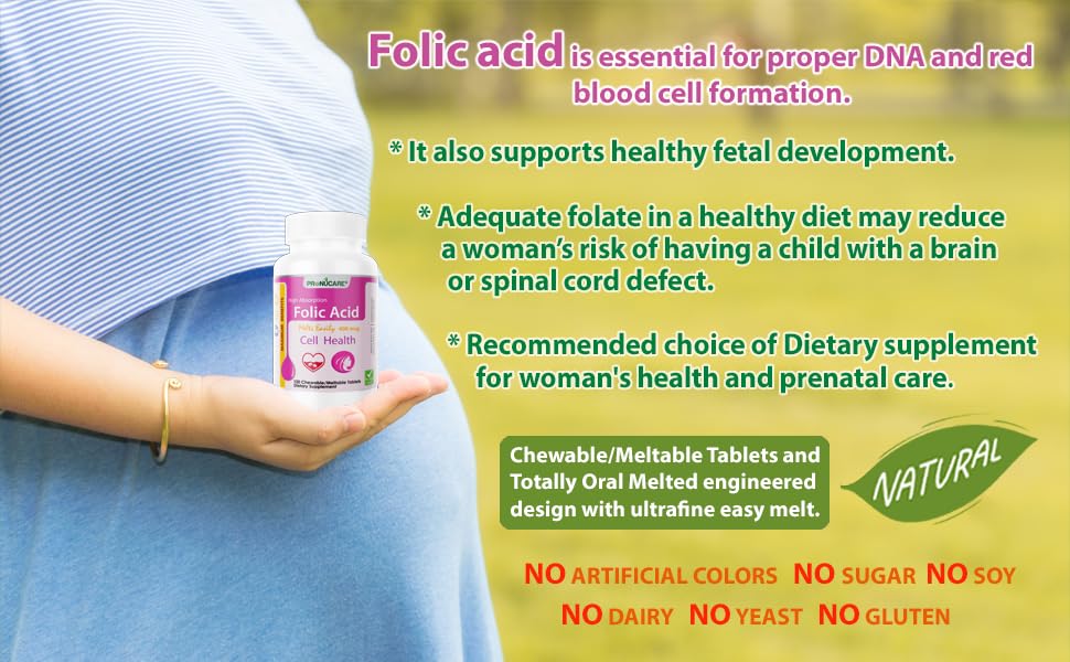 PRONUCARE Folic Acid Buccal Lozenge packaging
