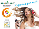 PRONUCARE Vitamin C Buccal Lozenge side view with natural orange flavour