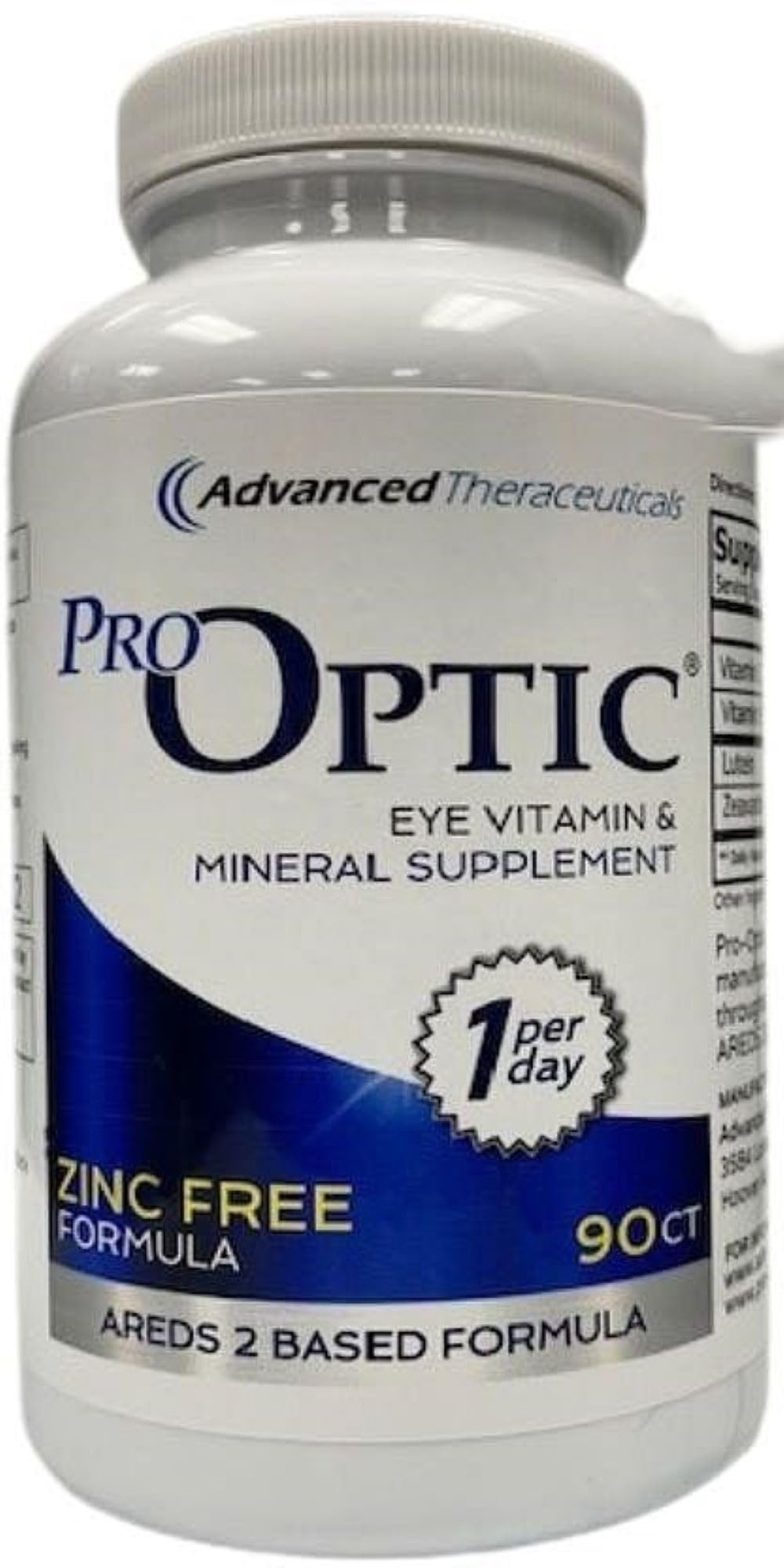 PROOPTIC Eye Vitamin Supplement 90 capsules front view
