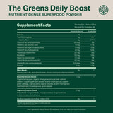 Proper Essential Greens Blend 272g ingredients list