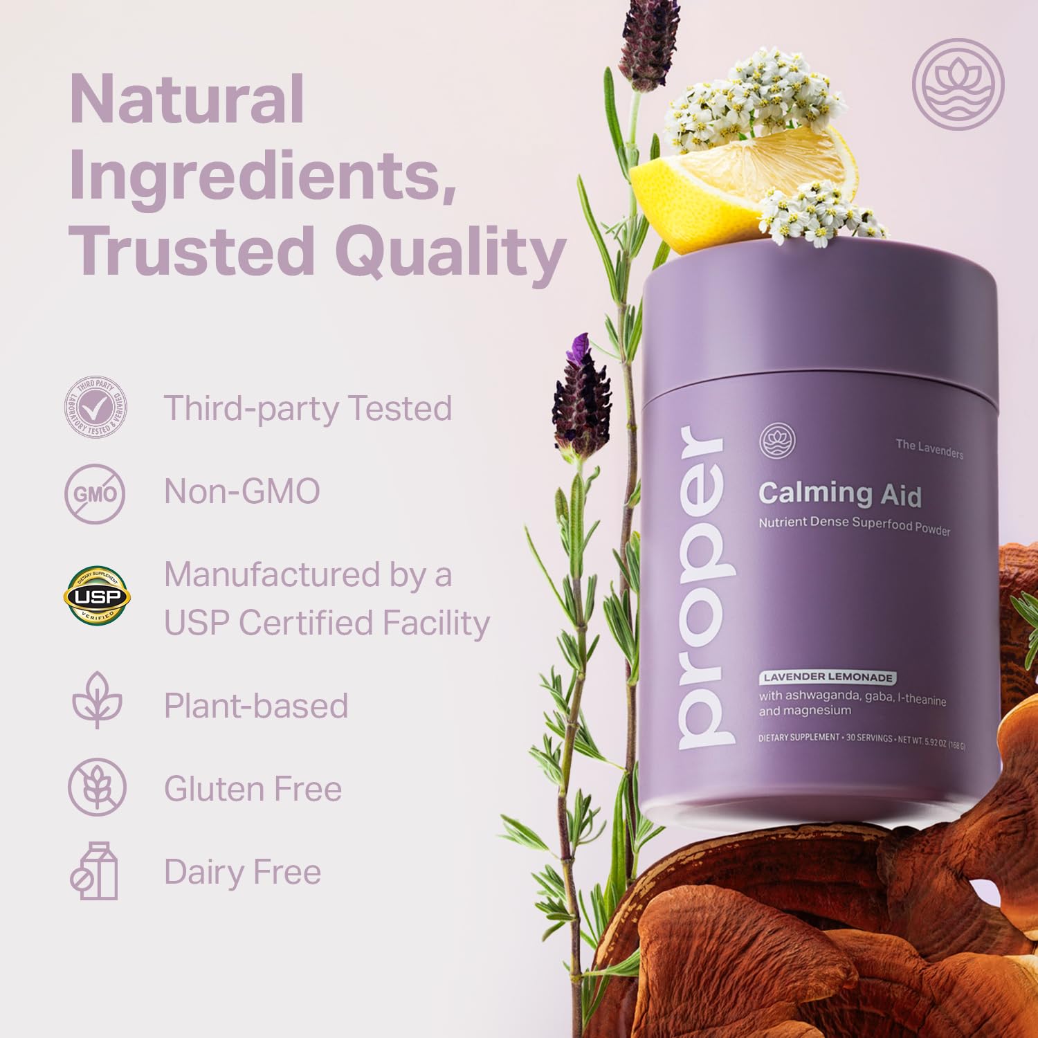 Proper Magnesium Supplement mixed in a glass