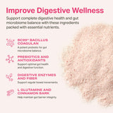 Proper Multi-Enzymes Strawberry Pomegranate scoop with powder