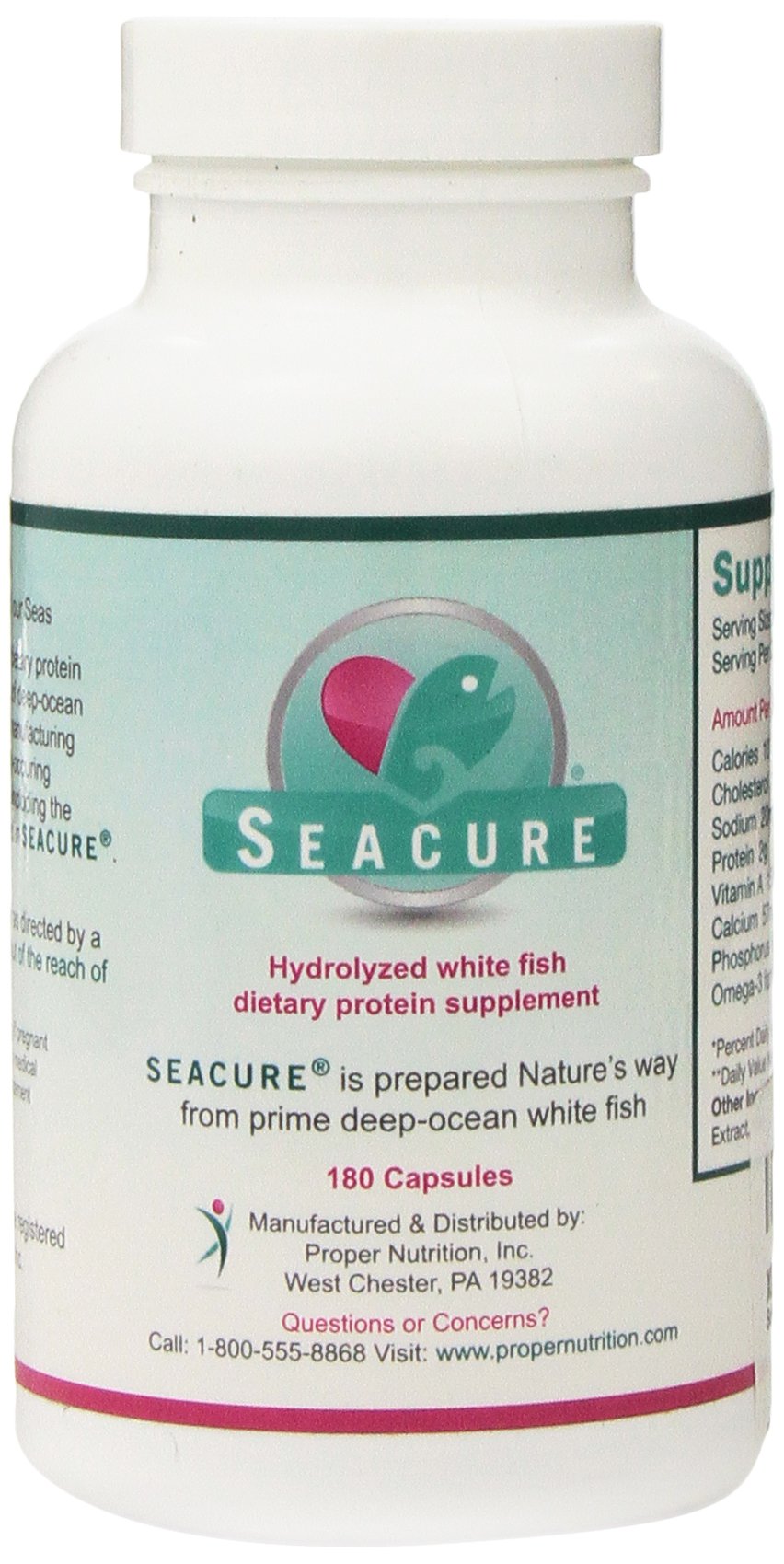 Proper Nutrition Seacure 180 caps front view