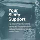 Proper Sleep Powder ingredients list on the back of the package