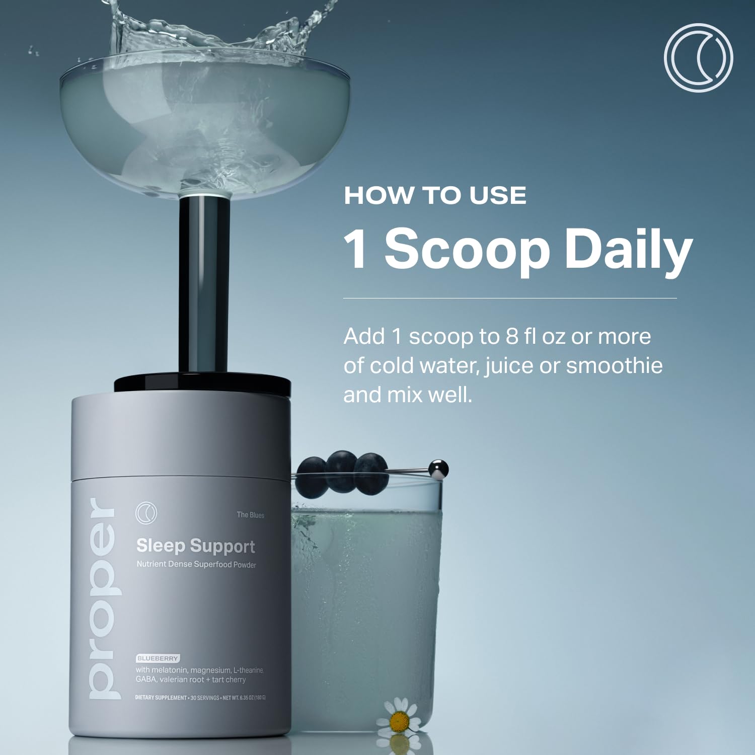 Proper Sleep Powder packaging side view