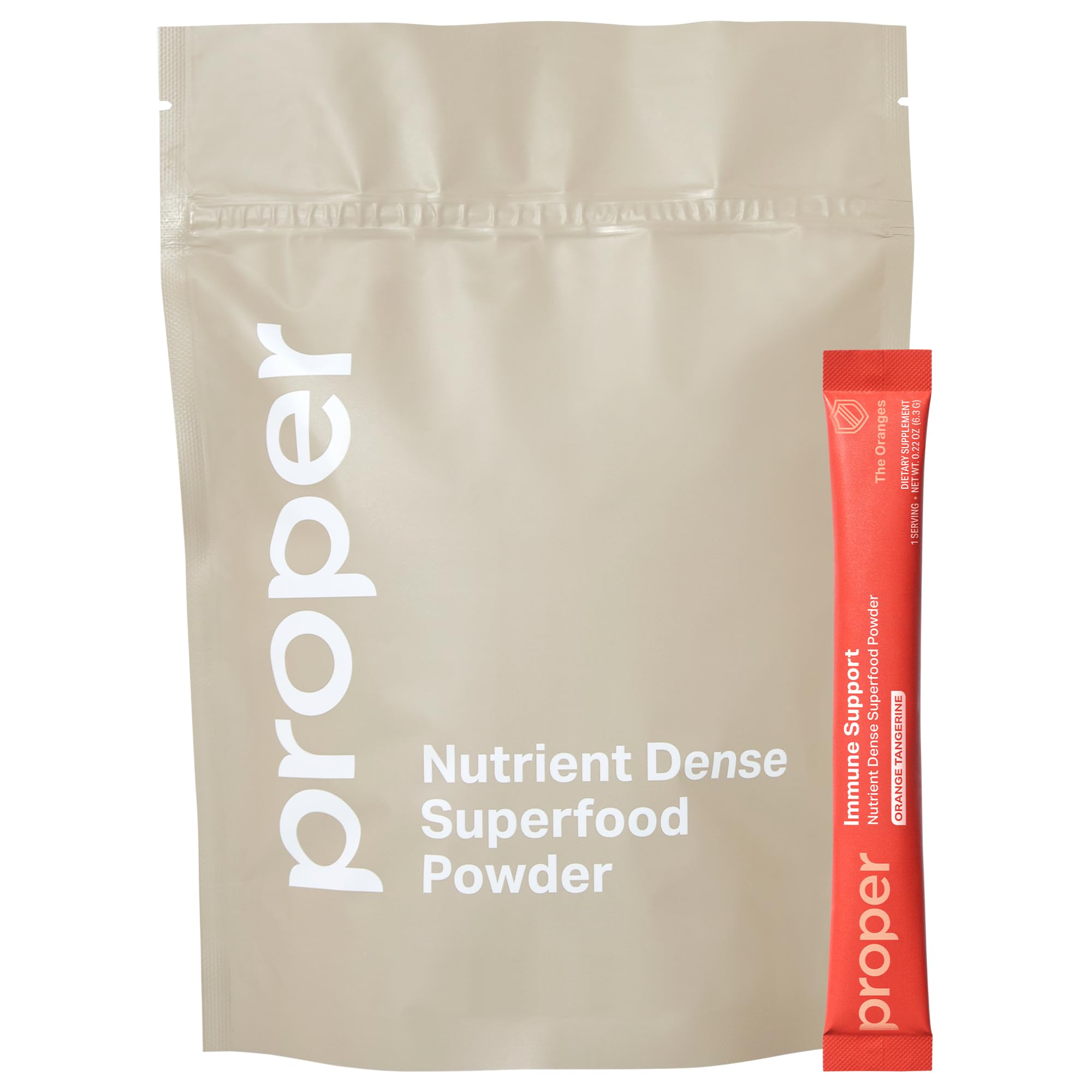 Proper Vitamin C daily wellness Powder Mix front view packaging
