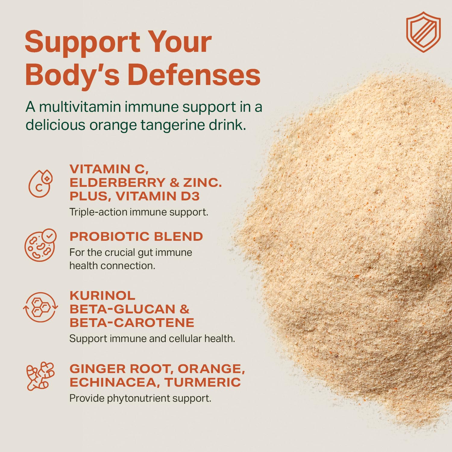 Proper Vitamin C Powder ingredients list on packaging