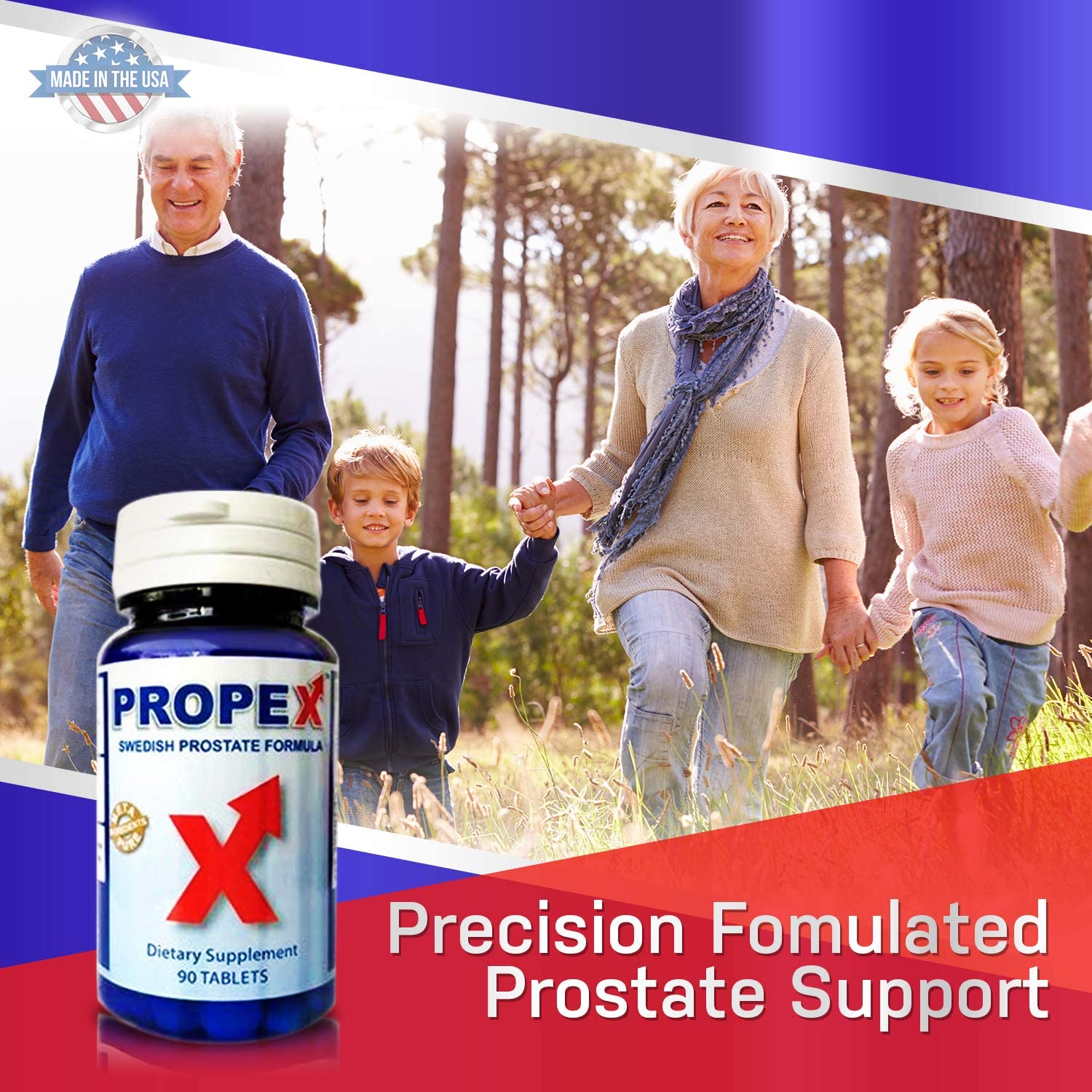 PROPEX Blended Vitamin & Mineral Supplement lifestyle scene with supplements