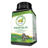 Propolis Health Bee Propolis Softgel side view showing capsules