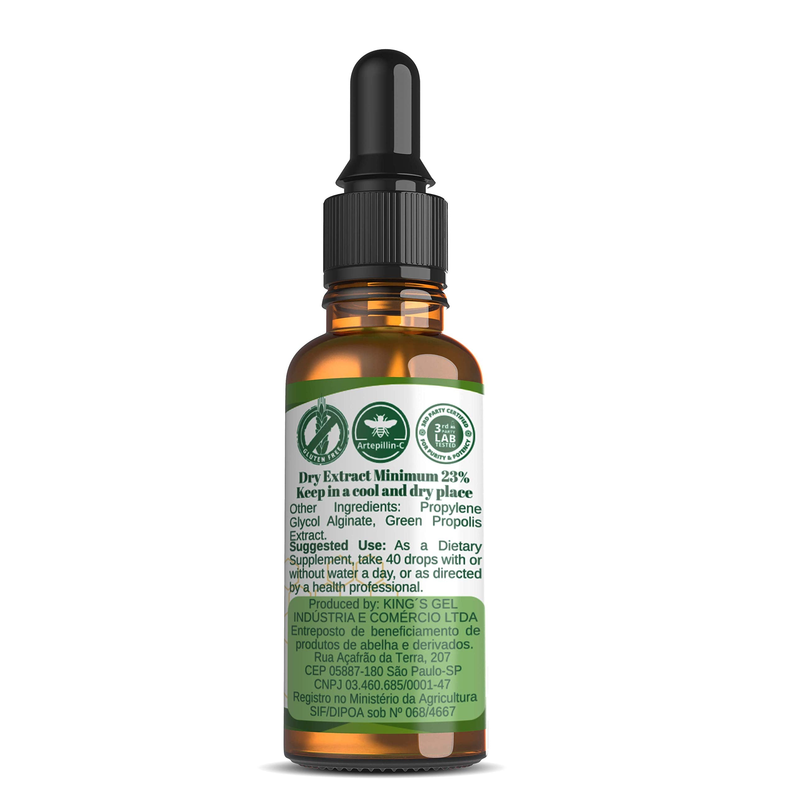 Propolis Health Green Propolis Extract Liquid 100g ingredients list