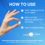 Proriginal Magnesium Hydrogen Water Tablets 120mg product details