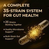 Proriginal Probiotics 100 Billion CFU 60 Capsules back view