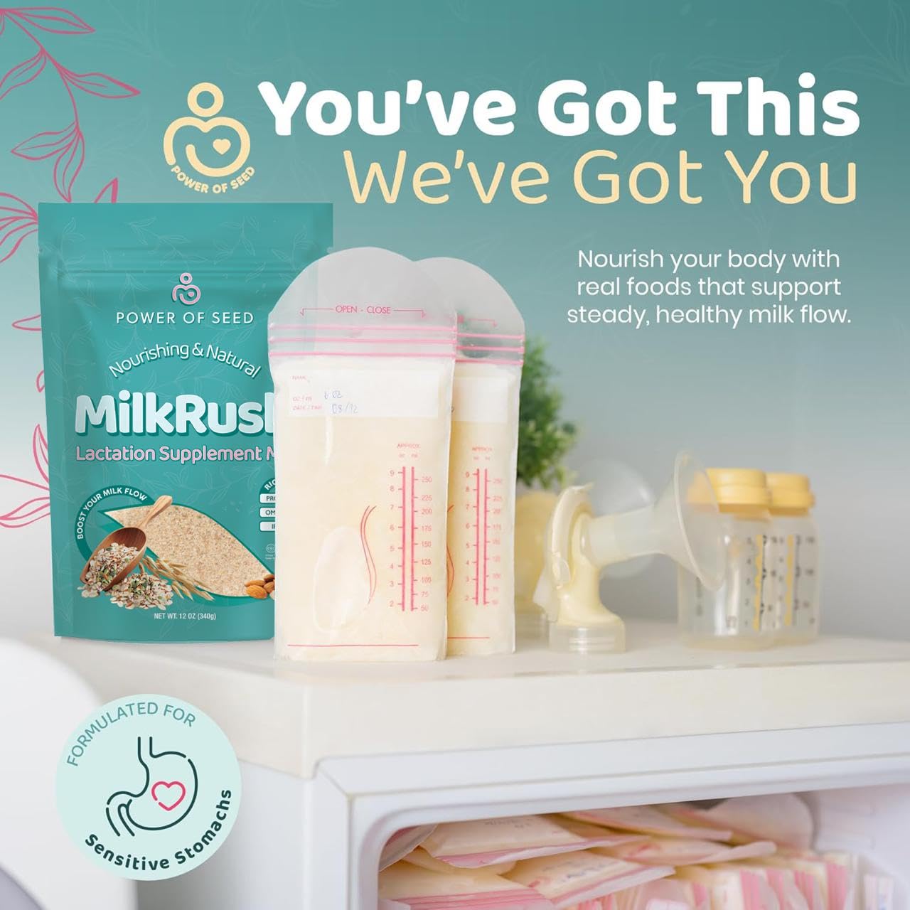 Proseed Lactation Protein Powder in a lactation cookie recipe