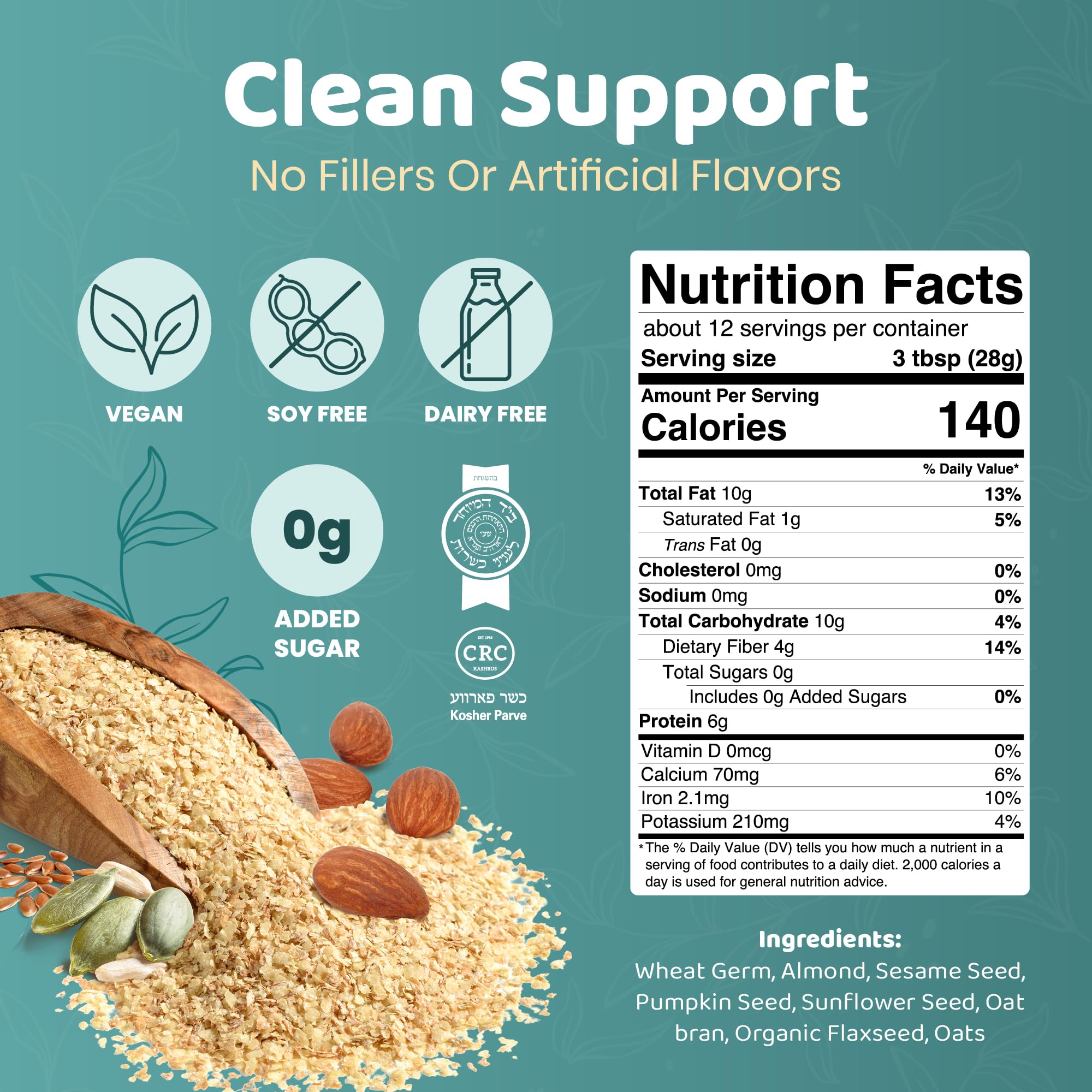 Proseed Lactation Protein Powder with lactation cookies