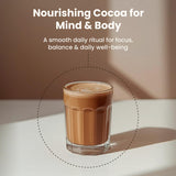Prosper Mushroom Cocoa Blend served with dessert