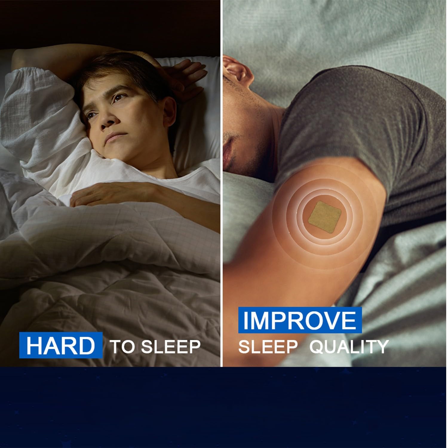 ProsperLoop Sleep Patch lifestyle scene with travel accessories