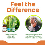 Prosta Eros Herbal Supplement displayed with other herbal products