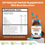 Prosta Eros Saw Palmetto Supplement bottle with label