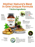 Prosta Eros Saw Palmetto Supplement capsules close-up