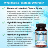 Prostacor Prostate Support Supplement capsules on a table