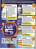 Prostavar Saw Palmetto Supplement back view with dosage information