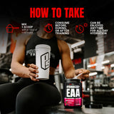 ProSupps HydroBCAA supplement mixed in a glass of water
