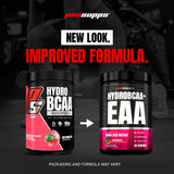 ProSupps HydroBCAA supplement with workout gear